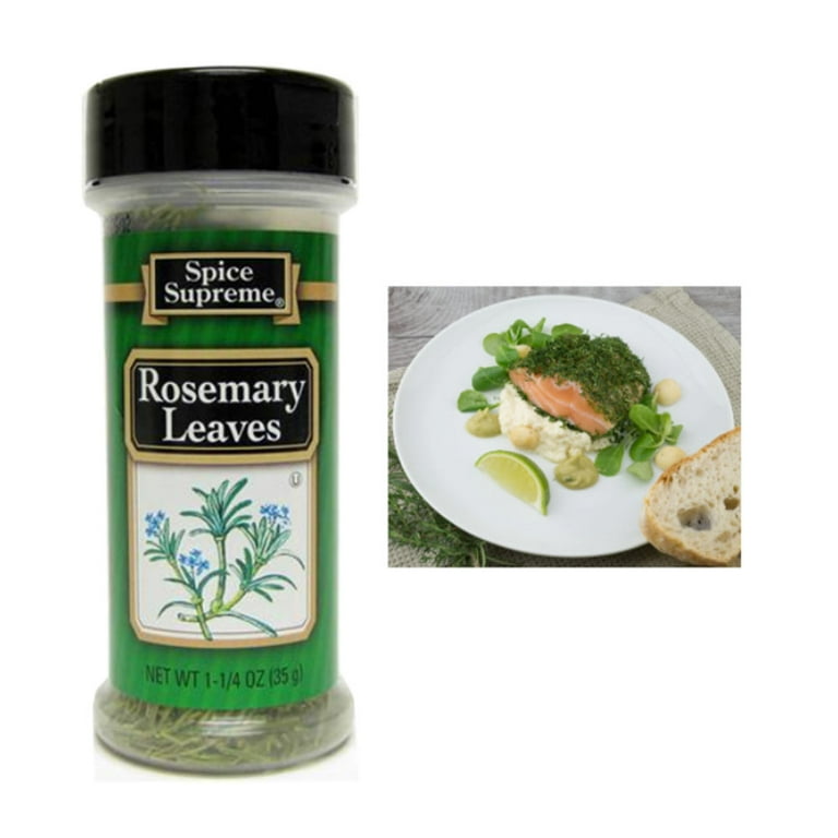 The Spice Way Rosemary Leaves - 3 Oz Pure Dried Rosemary Herbs, No Additives