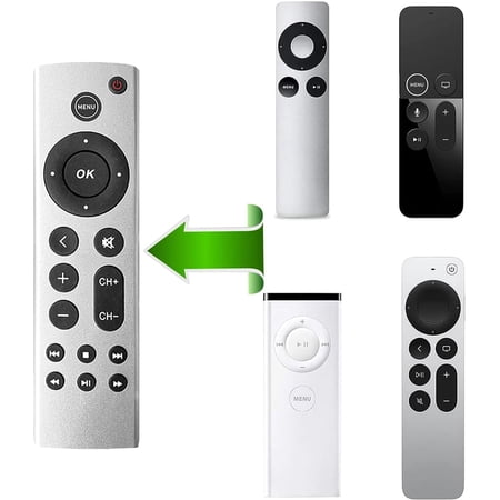Universal Remote Control for Apple TV Box All Generations and Smart TV Black