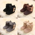 thumbnail image 3 of Winter Newborn Baby Boys Girls Snow Boots Soft Sole Anti-Slip Shoes, 3 of 8