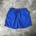 thumbnail image 2 of Men Shorts Casual Drawstring Above-Knee Athletic Loose Quick Drying Summer Beach Shorts, 2 of 5