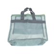 thumbnail image 1 of Here's a polished product description for your **Large Capacity Mesh Tote Bag with Zippered Pocket – Sky Blue**:\n\n \n\n### **Large Capacity Mesh Tote, 1 of 5