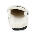 thumbnail image 3 of Time and Tru Women's Faux Shearling Slide On Loafers, 3 of 5