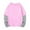 Pink, variant on Kids Boys T Shirts Stripes Long Sleeve Pink Shirt Basic Crewneck Cotton T Shirt Girls White Shirt Size 4-5 Years Cute&nbsp;Boy Girl&nbsp;Clothing