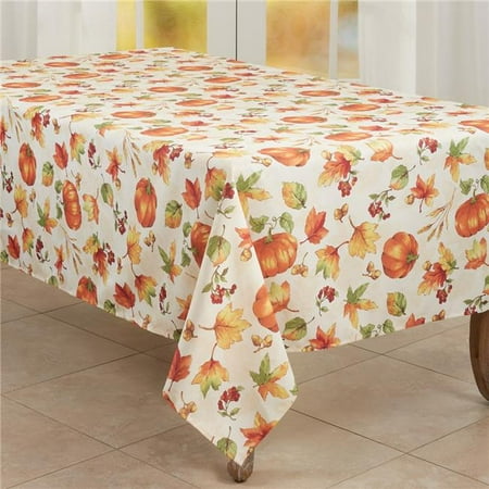 

Saro Lifestyle 6339.OR65180B 65 x 180 in. Fall Pumpkin Oblong Tablecloth Orange