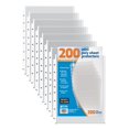 thumbnail image 1 of Protectores de sábanas Better Office Products, paquete de 200 unidades, 5,5 x 8,5 cm, 1 of 5