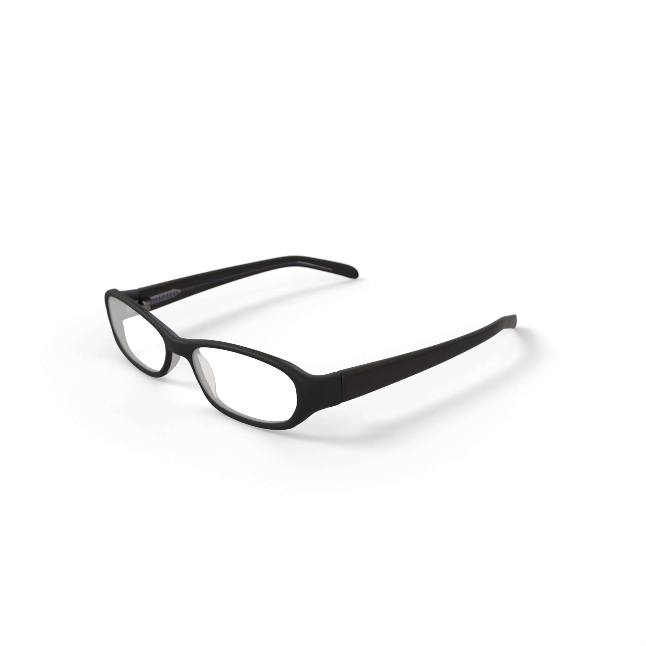 Walmart Women's FM11100 Oval Prescription Eyeglasses with Case, Black Crystal