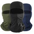 thumbnail image 2 of Ultra Thin Neck Warmer Ski Mask UV Protection Cycling Full Face Mask Balaclava, 2 of 5