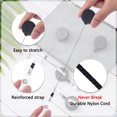 thumbnail image 4 of 25pcs Porte-Badge ID Rétractable Bobines de Badge avec des Porte-Badge de Clip Alligator Pivotant, 4 of 9
