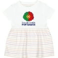 thumbnail image 3 of Inktastic I'm So Cute, I Must Be Portuguese Sunflower Girls Baby Dress, 3 of 5