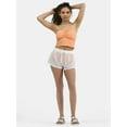 thumbnail image 2 of Celebrity Pink Women’s Crochet Cover-Up Shorts, 2'' Inseam, Sizes XS-2XL, 2 of 5
