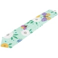 thumbnail image 5 of SKYSONIC Rectangle Multicolored Butterflies Printed Table Runner 13x70in for Wedding Birthday Holiday, 5 of 7