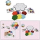 thumbnail image 5 of Ayudas de enseñanza de material Montessori, juguetes de fieltro para rompecabezas de educación temprana en , de cerrojo con forma Hugo Forma de color JIGSAW, 5 of 8