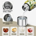 thumbnail image 3 of 20 Oz Lemon Coffee Tumbler Double Wall Insulated Stainless Steel Water Bottle | Metal Reusable Thermoses Flask with Cup Cap | Leak & Sweat Proof with Anti-Dust Lid, 3 of 7