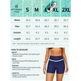 thumbnail image 2 of Alove Women Solid Swimming Trunks Swimming Shorts High Waisted Swim Shorts Tankini Bottoms, 2 of 6