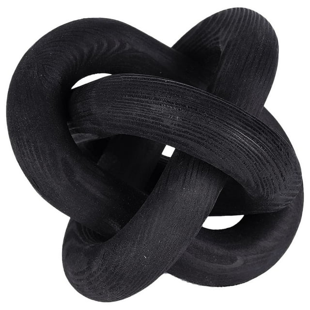 Wooden Link Chain Decor Wooden Link Decor Rustic Wood Knot Decor Wooden Ornament