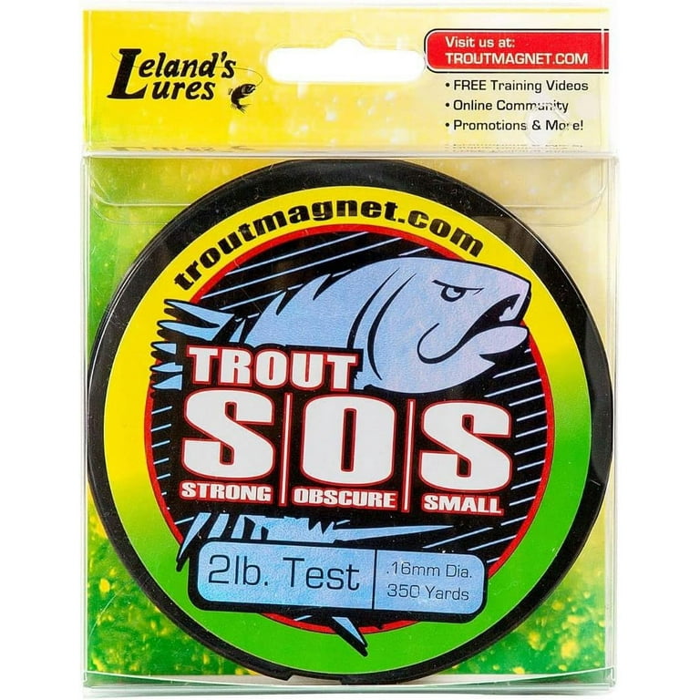 Trout Magnet Ultimate Bundle - 85 Piece Neon Grub Kit, 350 yd