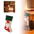 thumbnail image 1 of Dsscvnef Christmas Stocking Hanging Ornament Decorative Santa Snowman Candy Bag Festive Tree Socks, 1 of 6