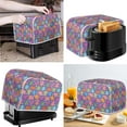 thumbnail image 2 of FKELYI Easter Eggs Toaster Covers Easy to Clean Kitchen Toaster Cover 2 Slice Wide Slot Anti Fingerprint Bread Toaster Cover for Microwave Oven & Broiler, 2 of 7