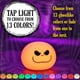 thumbnail image 2 of Luz nocturna Squishy Light Disney Jack Skellington que cambia de color, 2 of 8