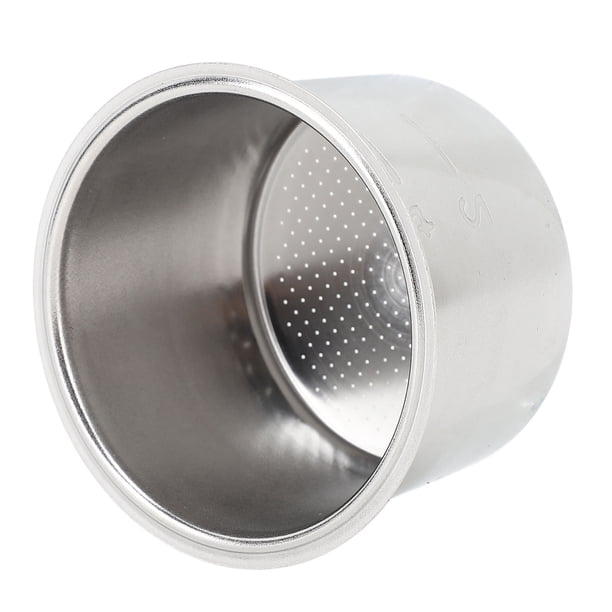 Cesta De Filtro De 51 Mm De Acero Inoxidable, Hecha De Acero Inoxidable 304 Cesta De Filtro No Presurizada De 51 Mm, Tamiz De Doble Taza Para Portafiltro De 51 Mm, Logre Una