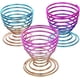thumbnail image 4 of Cosmetic Puff Rack,Makeup Storage Makeup Tool Display Metal Sponge Egg Box Gradient Color Powder Drying Blender Holder(Blue&Gold), 4 of 5