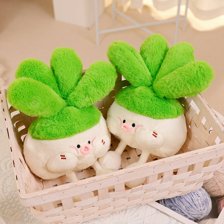 Cute Vegetable Onion Garlic Plush Toys Stuffed Doll Baby Kids Children Boys  Girls Adults Kawaii Birthday