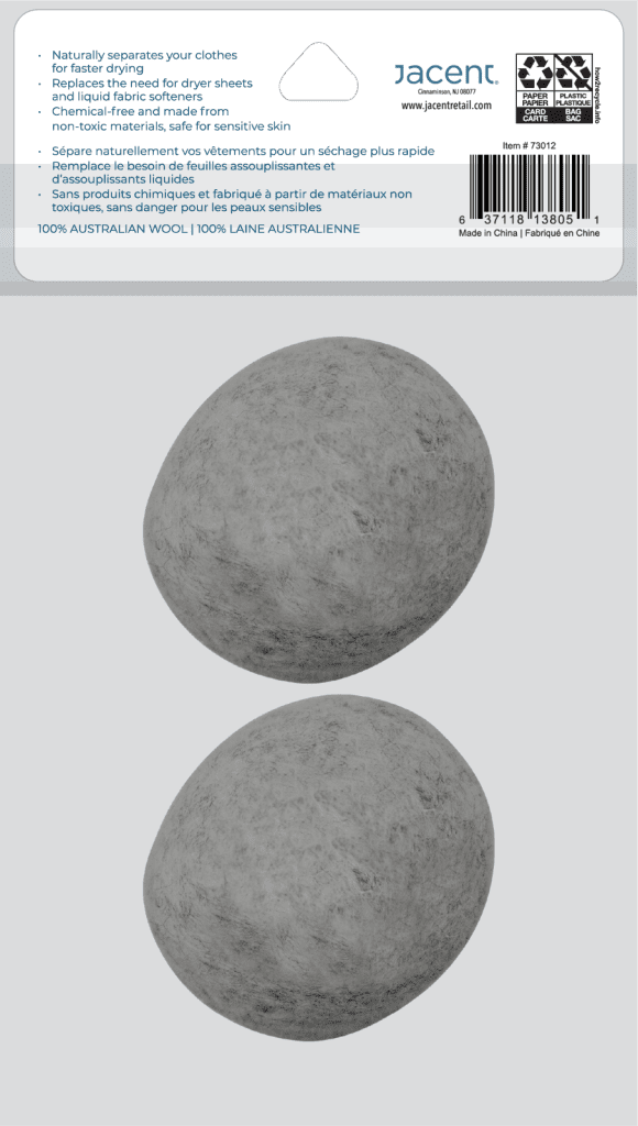 DRYER BALLS PET 2 CT K&C