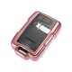 thumbnail image 1 of Funda para llave compatible con Chevrolet para Chevy Silverado Suburban, transparente, 4 botones, TPU suave, rosa, mando a distancia, sin llave, inteligente, funda protectora para llave, 1 of 1