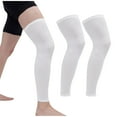 thumbnail image 2 of Extra Large Pair Leg Sleeves Compression Long Sleeves for Men and Women Calf Tibia Muscle Support, 2 of 4