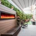 thumbnail image 3 of Touchstone Sideline Outdoor Electric Fireplace- 50" W x 17.5" H x 5.75" D -No Heater, 3 of 5