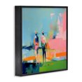 thumbnail image 3 of Stupell Industries Contemporary Abstract Golfing Scene Black Framed Giclee Art, 12 x 12, by Irena Orlov, 3 of 8