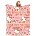 thumbnail image 7 of Hello Kitty Fleece Blanket Super Soft Cozy Throw Blanket 60"X50", Lightweight Fuzzy Comfy Flannel Blanket Warm Plush Throw Blankets For Couch, Sofa, Bed, 7 of 7