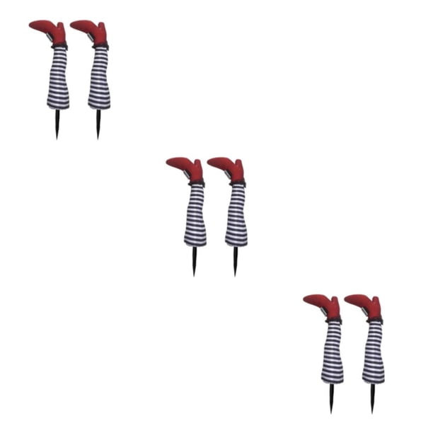 Monstrate 2 uds. De plástico gótico para decoración del hogar, patas de , suministros de fiesta para Halloween, divertido adorno navideño en Type1 NO1