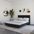 thumbnail image 3 of Nexera Harper 2-Piece Floating Platform Bed Set, Black, Queen, 3 of 6