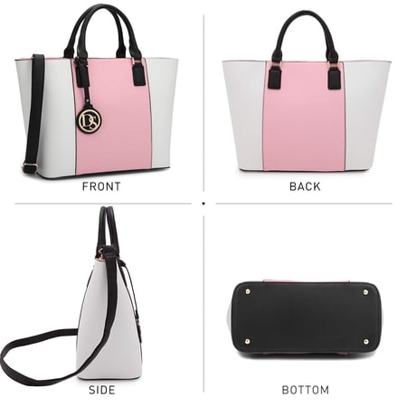 DASEIN WOMEN’S HANDBAGS PURSES LARGE TOTE SHOULDER BAG TOP HANDLE SATCHEL BAG FOR WORK