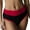 Red, variant on Underwear for Women Cotton High Waisted Briefs Full Coverage Panties for Ladies ,Size S-2XL