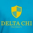 thumbnail image 3 of CafePress - Delta Chi Vertical Yellow Logo T Shirt - Men's Fitted T-Shirt, 3 of 4