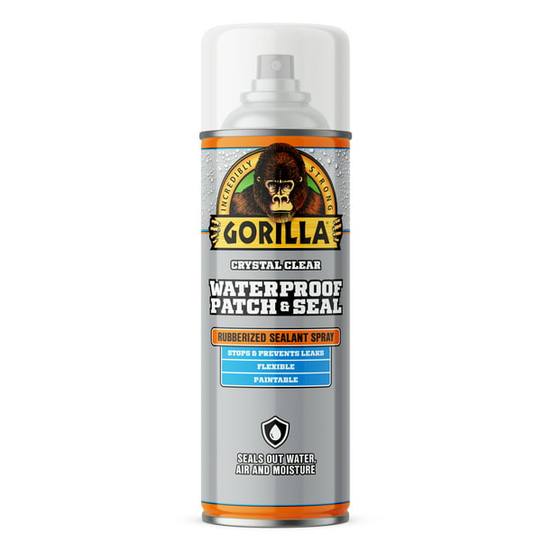Gorilla Glue Clear Waterproof Patch and Seal Spray 