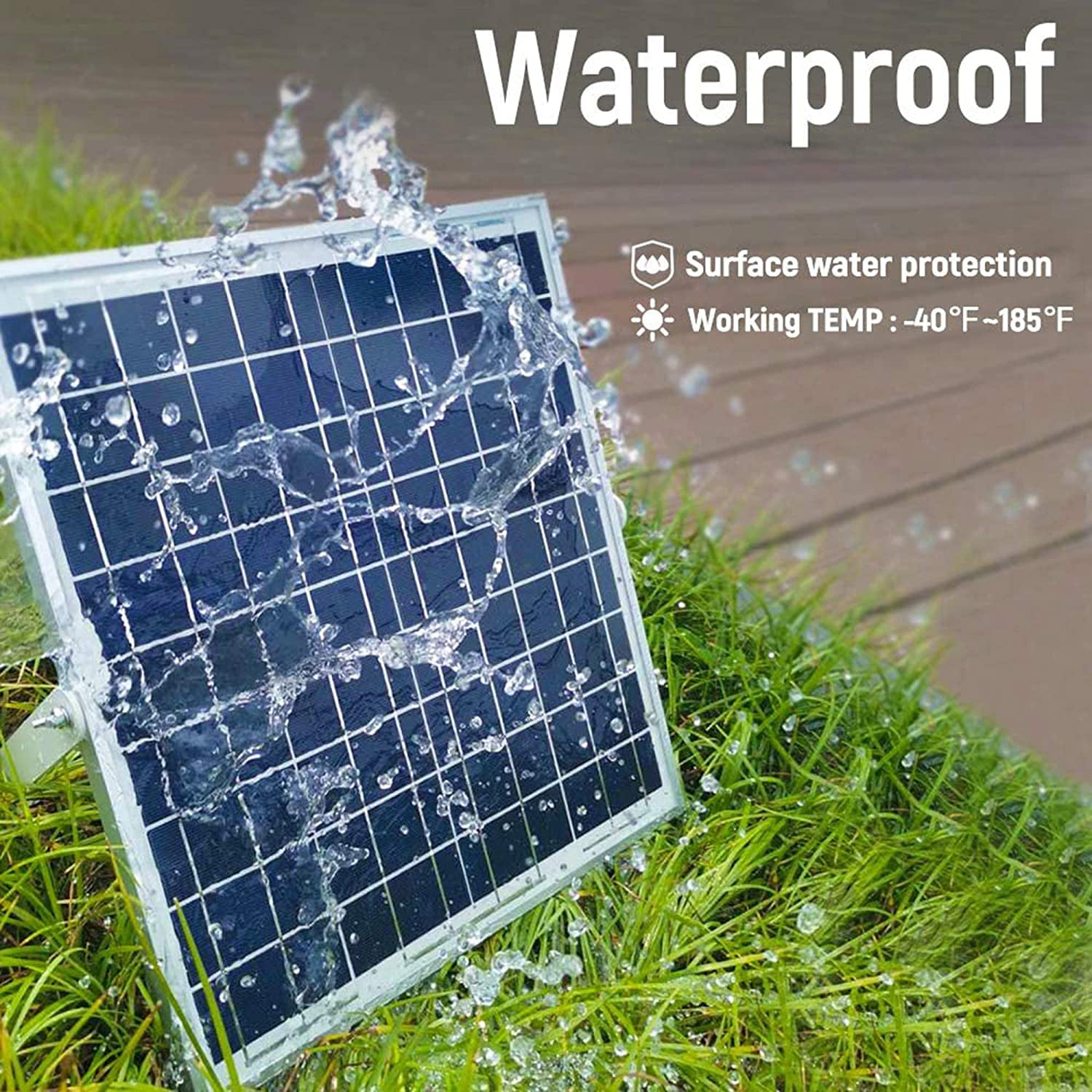 ATV,Marine SOLPERK 20W/24V Solar Panel，Solar trickle Charger，Solar Battery Charger and Maintainer， Suitable for Automotive Motorcycle Boat etc. 20W Solar Panels 20W/24V Solar Panel RV 