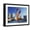 Black Frame, variant on Art.com Aids Ribbon Sculpture with Downtown Skyscrapers in Background, Durban, Kwazulu-Natal, South Africa Photographic Print by Ian Trower, 16" x 12"