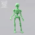thumbnail image 1 of Movable Mr. Bones Skeleton Human Model Skull Full Body Mini Figure Toy Halloween New Color Crystal Skull, 1 of 1