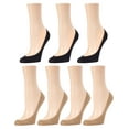 thumbnail image 2 of MeMoi No-Show Micro Shoe Liners 7-Pack - Womens - Female, 2 of 6