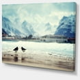 thumbnail image 2 of Birds and Mountain Peak - Seashore Wall Art on Canvas, 2 of 4