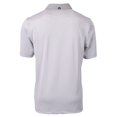 thumbnail image 3 of Men's Cutter & Buck Gray/White Durham Bulls Virtue Eco Pique Micro Stripe Recycled Polo, 3 of 3