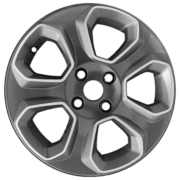 Remanufactured Machined and Painted Dark Charcoal Aluminum Wheel 16 x 6.5 fits 2018-2022 Ford EcoSport
