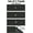 Black, variant on Set of 3 Rubber Backed Non-Slip 1/4" Thick Heavy Duty Indoor/Outdoor Carpet Stair Treads. Many Sizes Available (Color: Brown)
