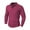 Hot Pink, variant on Xzbqbs Mens Long Sleeve Polo Shirts Button Casual Cotton Tee Collared Work Pullover Shirts Classic Golf T Shirts with Pockets