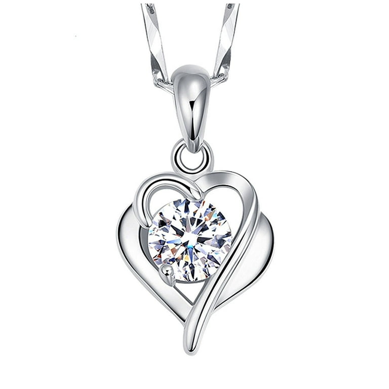 Necklaces Pendants Women Silver Necklace Simple Student Sen