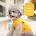 thumbnail image 4 of Fashionable Pet Dress-up Vest - Sleeveless Dog Clothes with Clear Printing - Party Attire, 4 of 8
