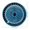 thumbnail image 2 of Raindrops Hub Caps for Car Wheel Rim Enhances Vehicle Appearance Multi 1Pcs, 2 of 6